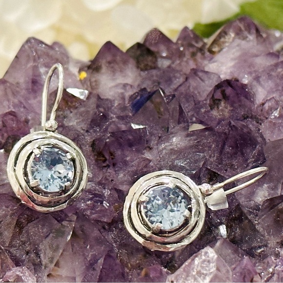 SPECIAL 9 pairs of new sterling silver earrings with Cz & pearl md in Israel - Picture 2 of 8